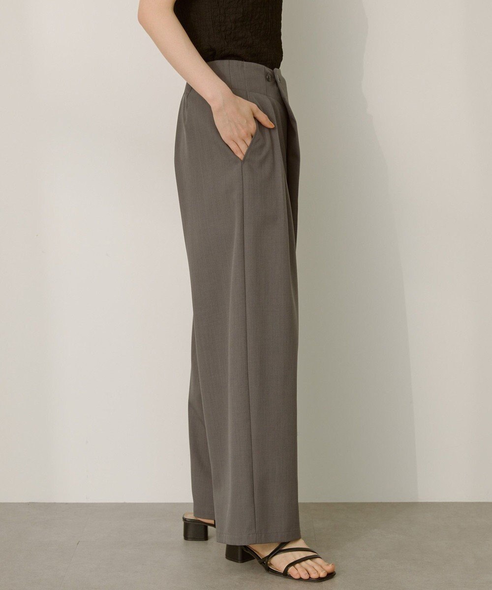 AMERICAN HOLIC タック　ラップワイドパンツ 