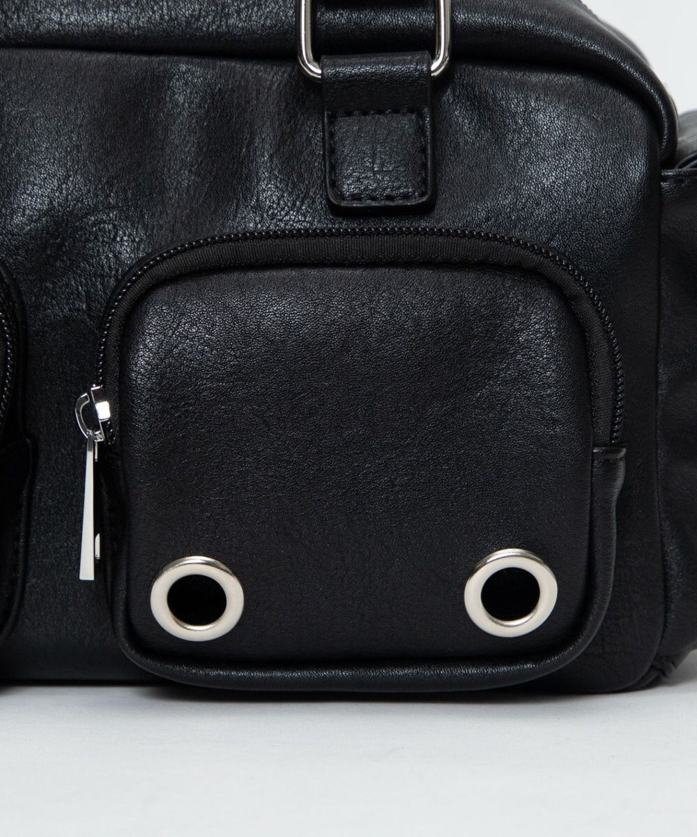 WEGO アイレットデザインボストンバッグ 