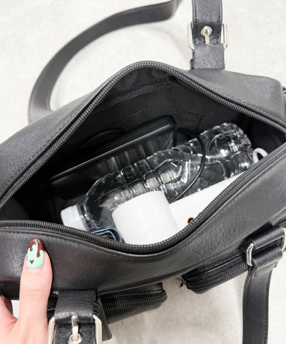 WEGO アイレットデザインボストンバッグ 