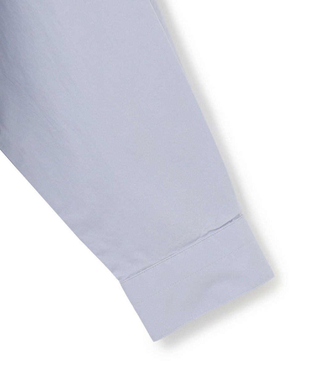 J.PRESS YORK STREET 【WOMEN】ワンウォッシュタイプライター フリルレイブラウス 