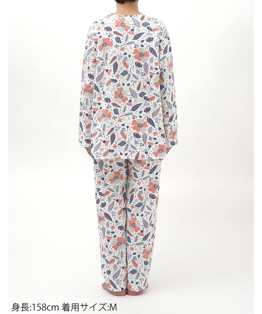 Wing パジャマ キルトニット素材(本体) あったか 冬 長袖 長ズボン レディース EP6024 ウイング／ワコール 