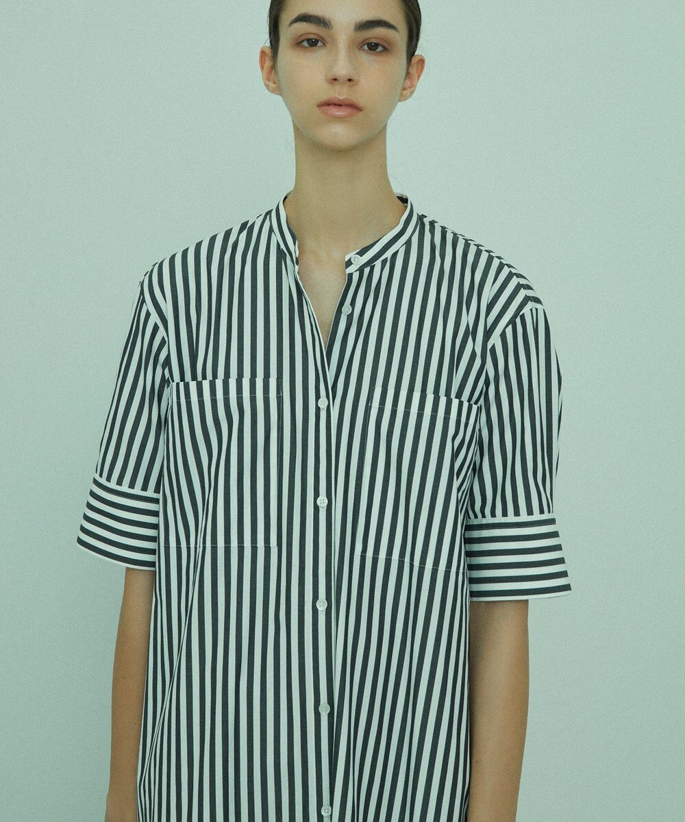 BEIGE， PERSIMMON / シャツワンピース 