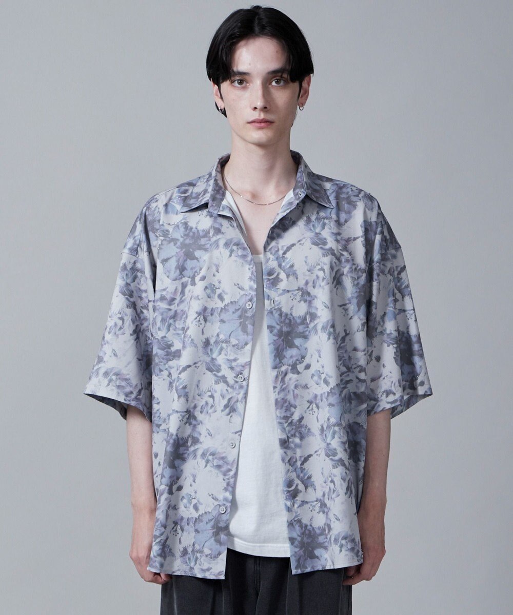 WEGO アムンゼンパターンBIGシャツ（S） 