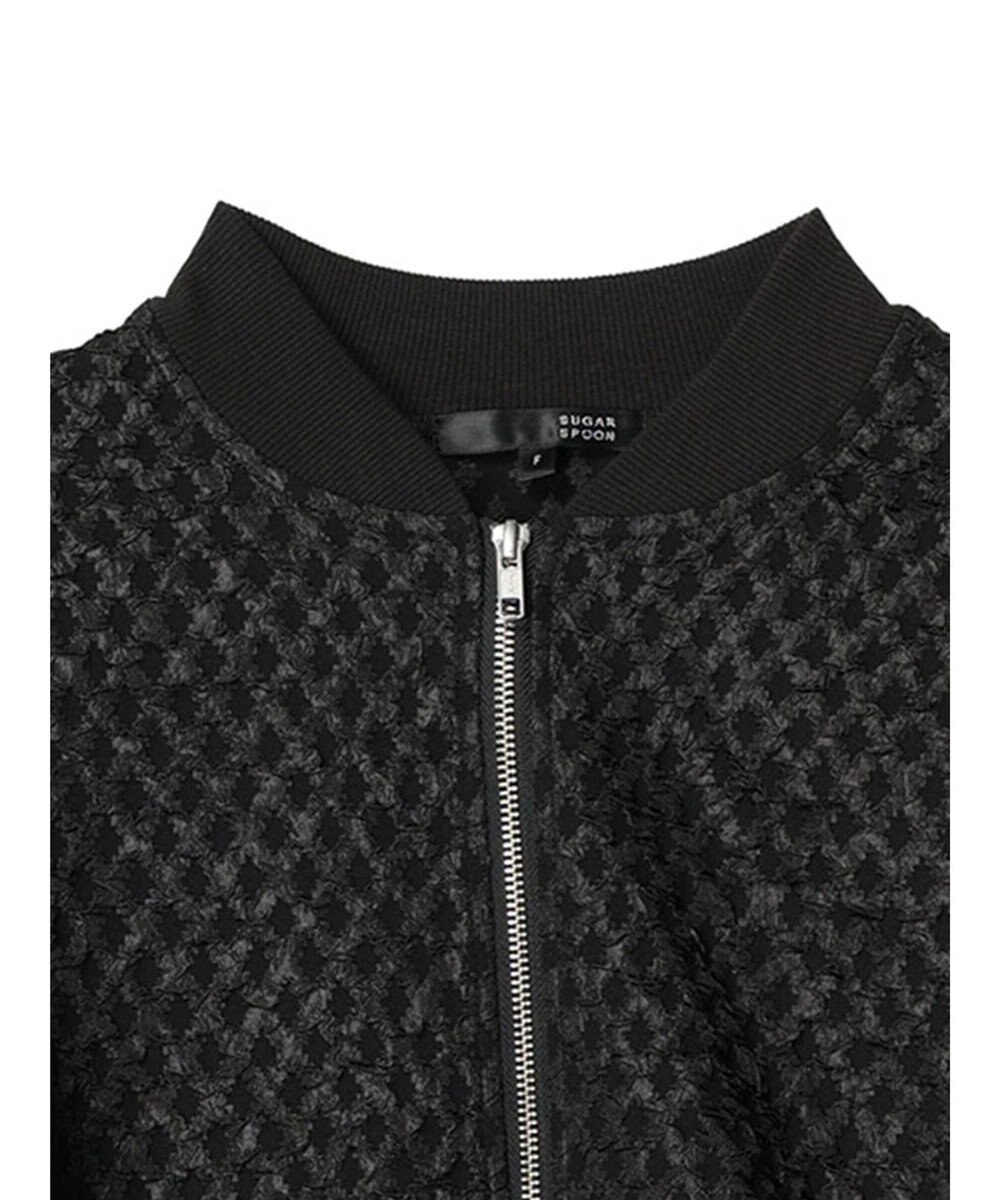 Green Parks ・ＳＵＧＡＲ　ＳＰＯＯＮ　エンボスチェックブルゾン 