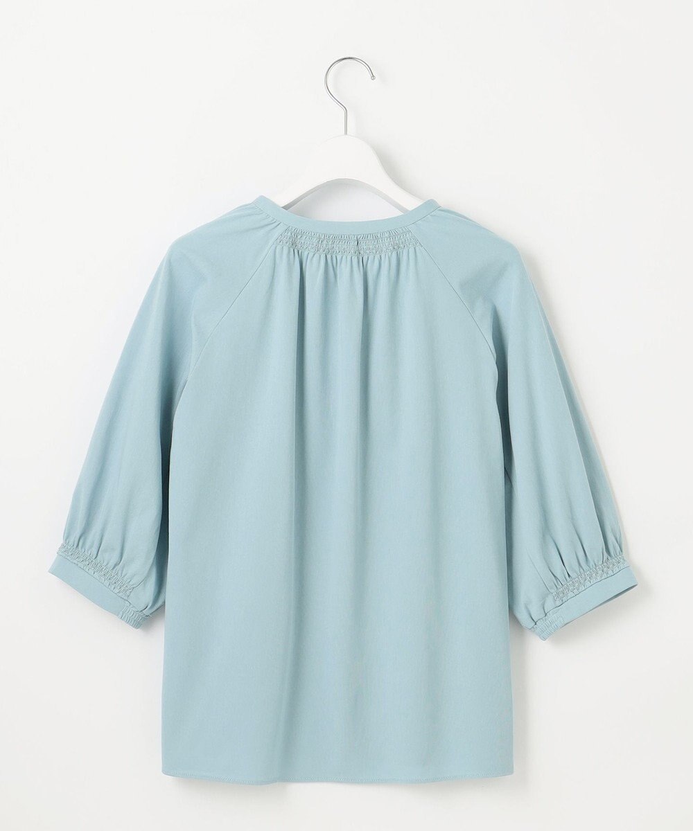 J.PRESS LADIES 【洗える】トリコットバイオ シャーリング カットソー 