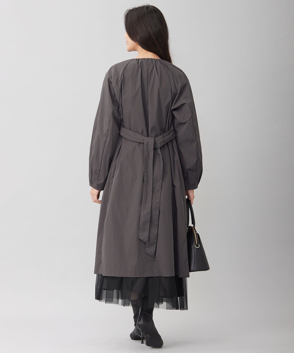 自由区 L 【洗える】メモリーノーカラー コート 