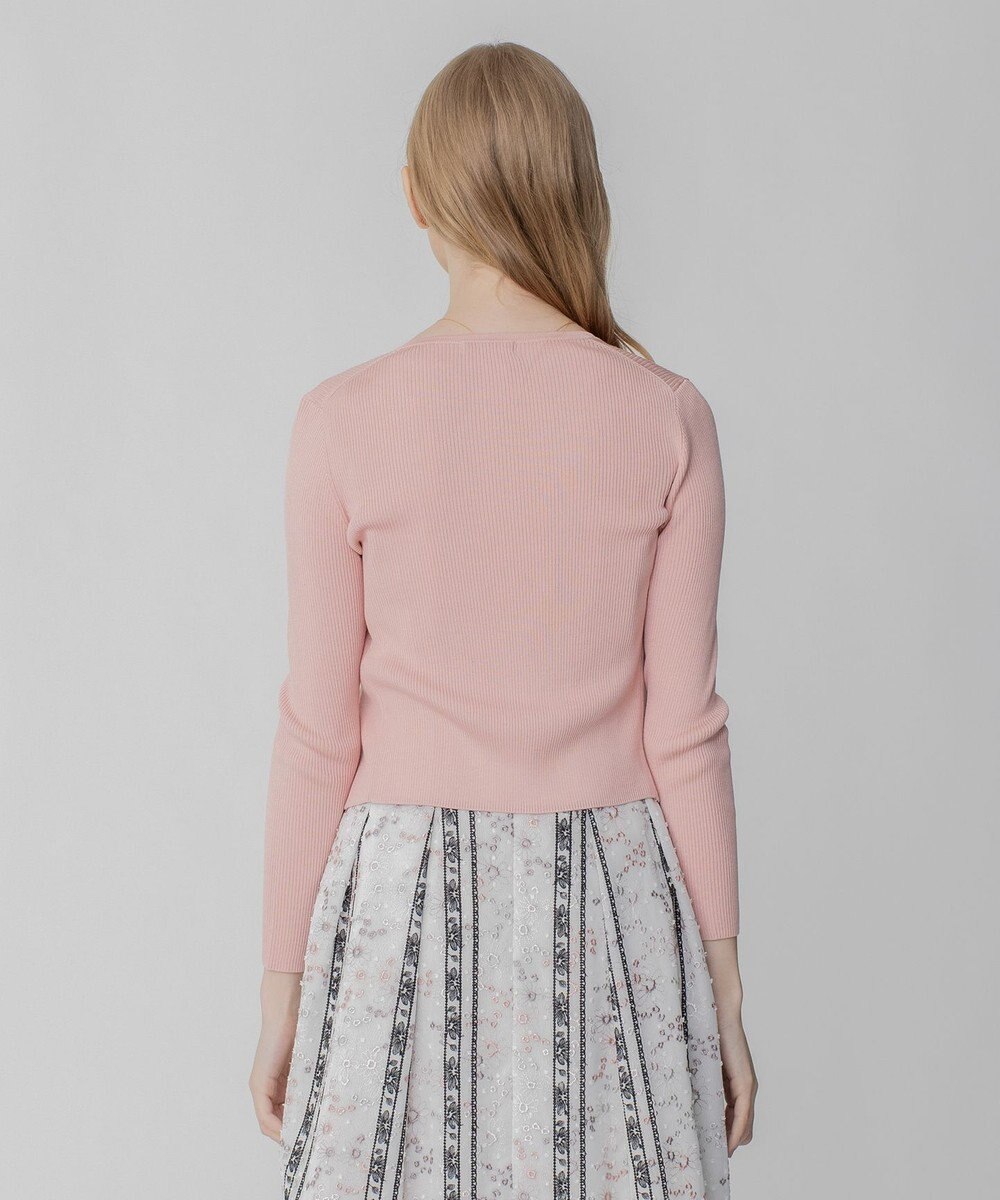 TOCCA 【洗える】SILK RIB CARDIGAN カーディガン 