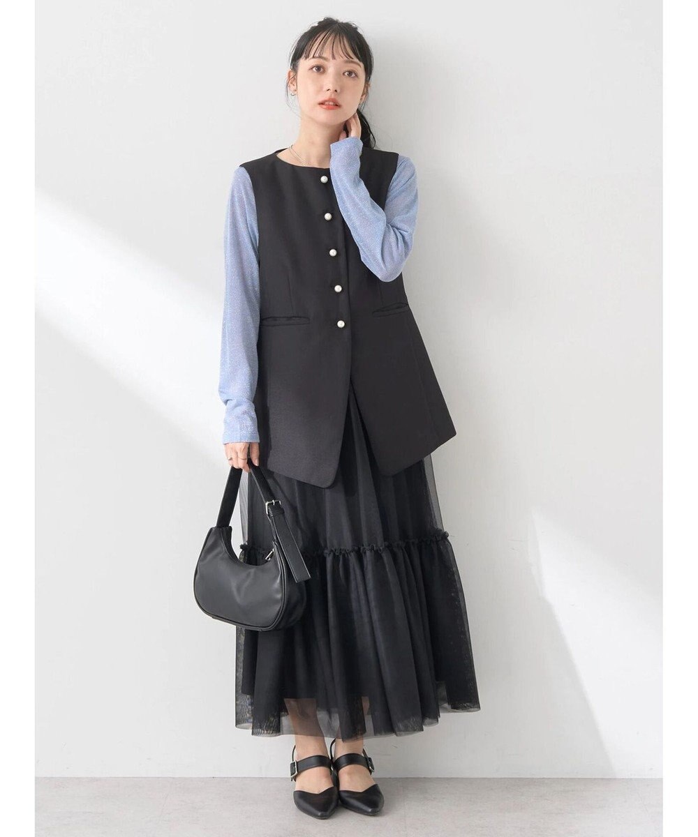 earth music&ecology パールボタンジレ 