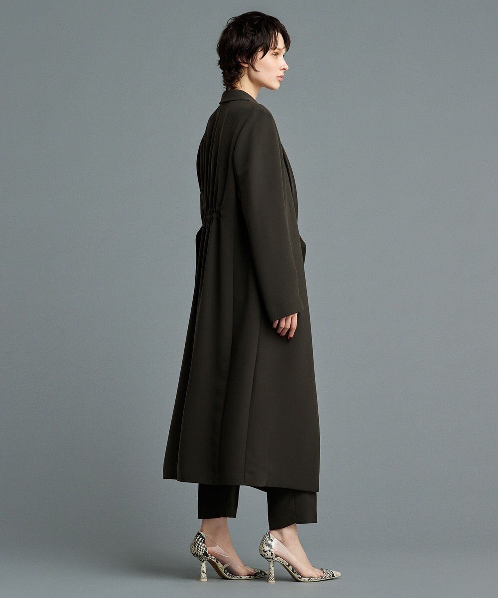 uncrave 【防しわ・洗濯機洗い可】ウォッシャブル ダブルクロス ワンピースコート（uncrave STANDARD） 