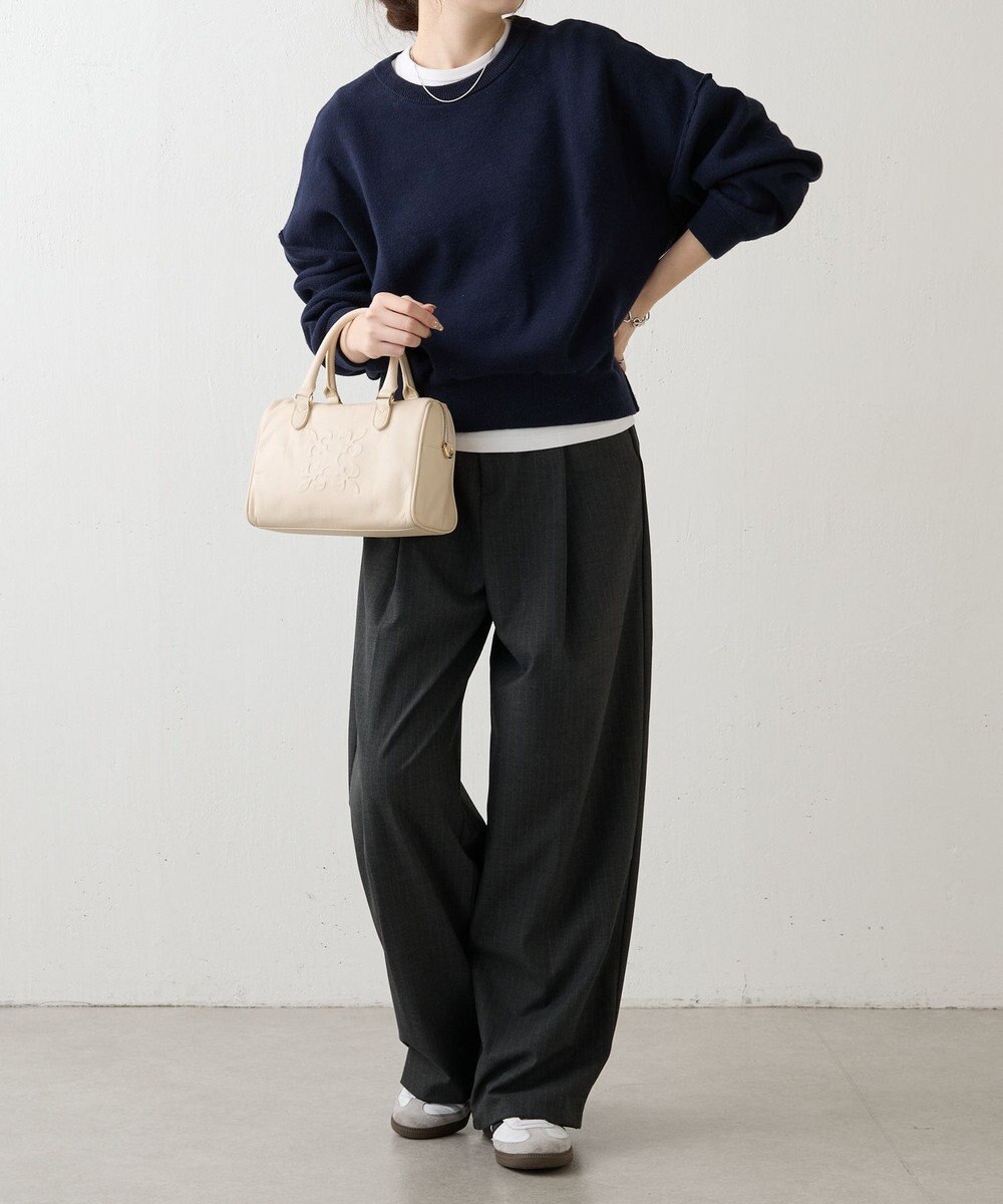 russet 《composition》レザー2WAYミニボストンバッグ(CE-1684) 