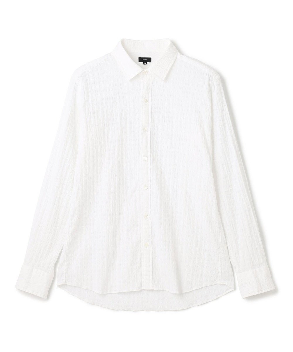 JOSEPH HOMME トリックジャガード　レギュラーカラーシャツ 