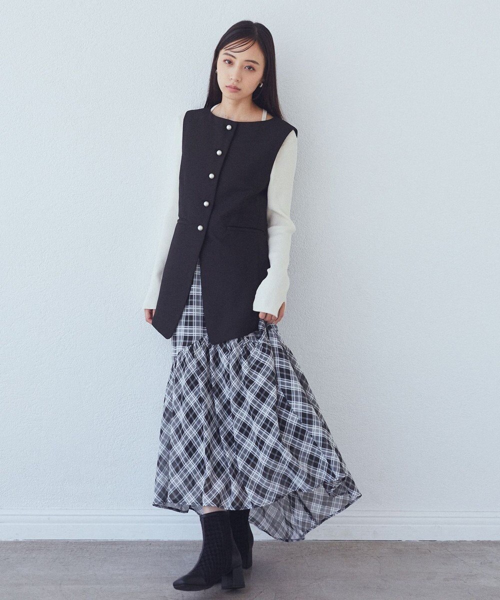 earth music&ecology パールボタンジレ 