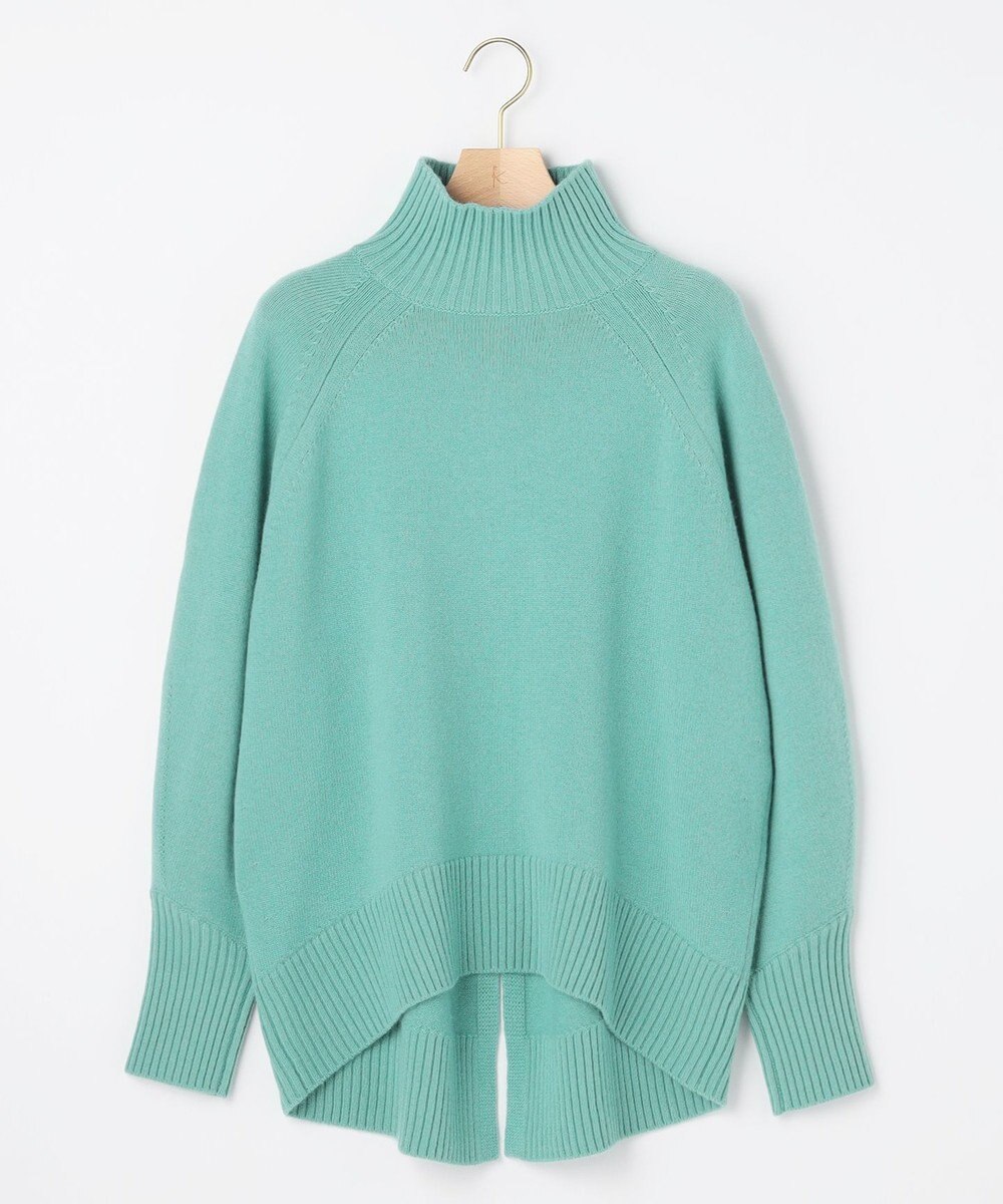 組曲 S ウールカシミヤミックス ロールネックニット 