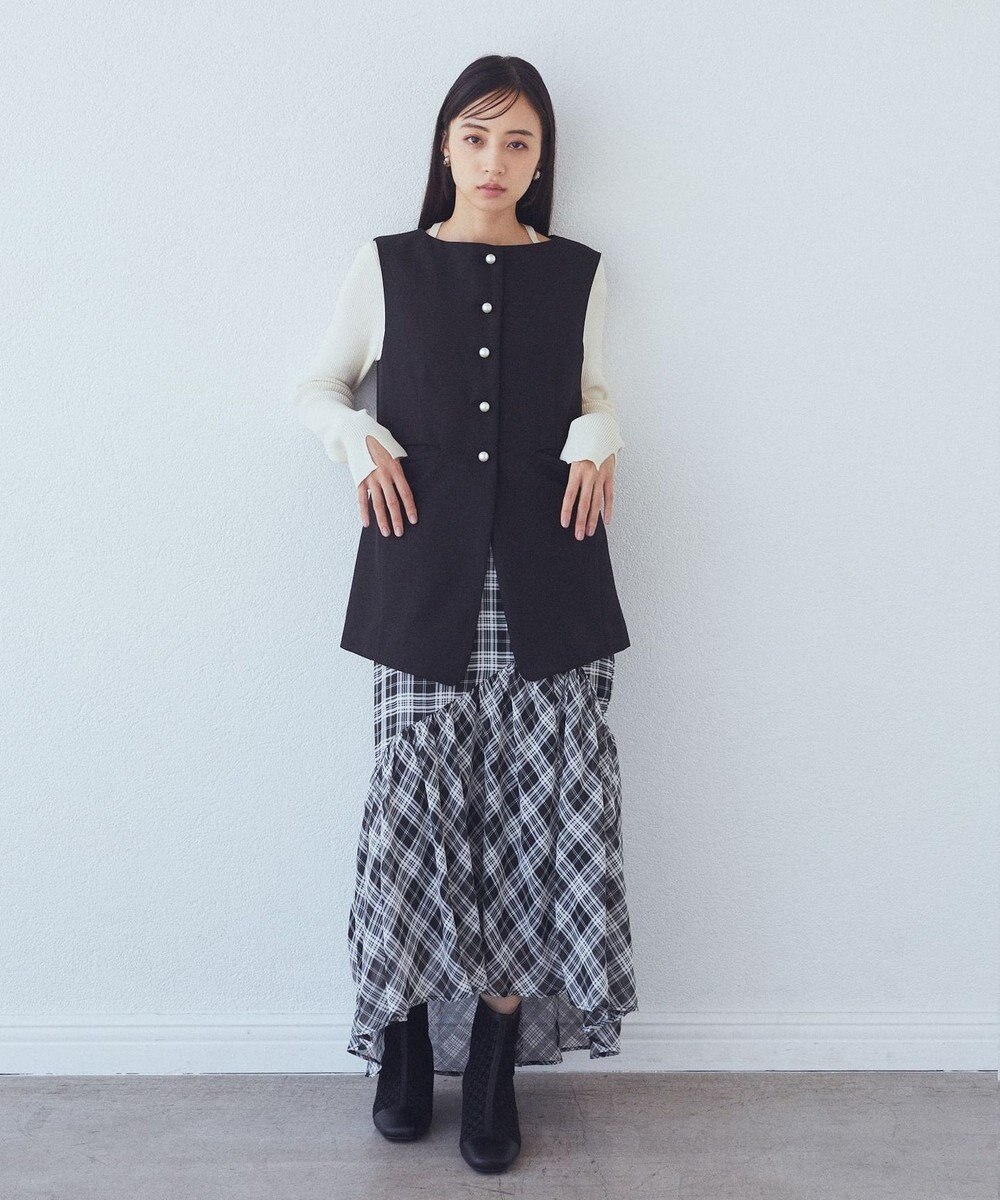 earth music&ecology パールボタンジレ 