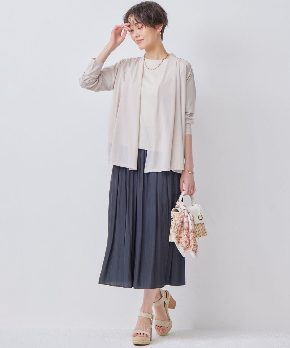 組曲 L コクーンシルエットカットソー 