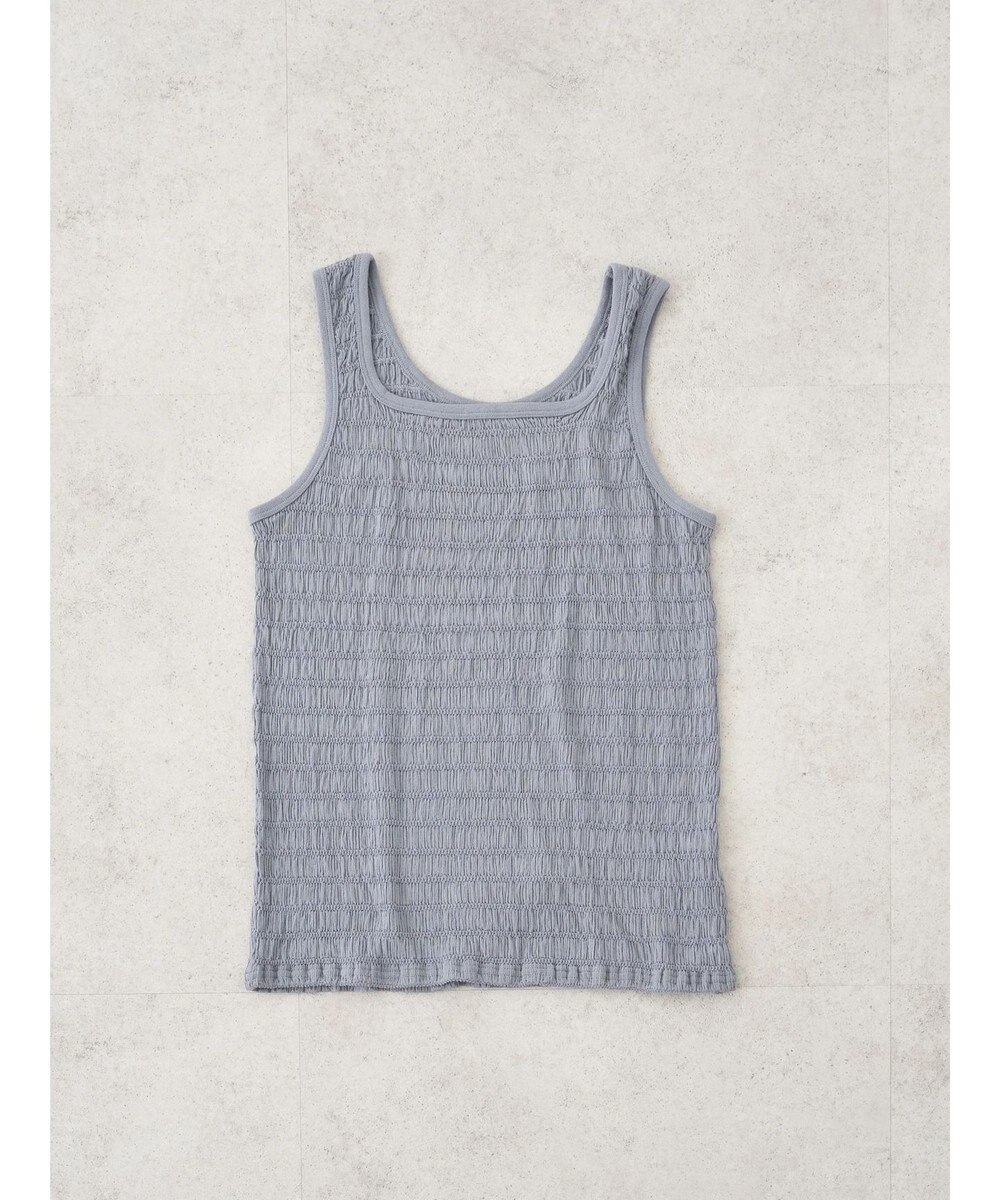 earth music&ecology シャーリングタンクトップ 