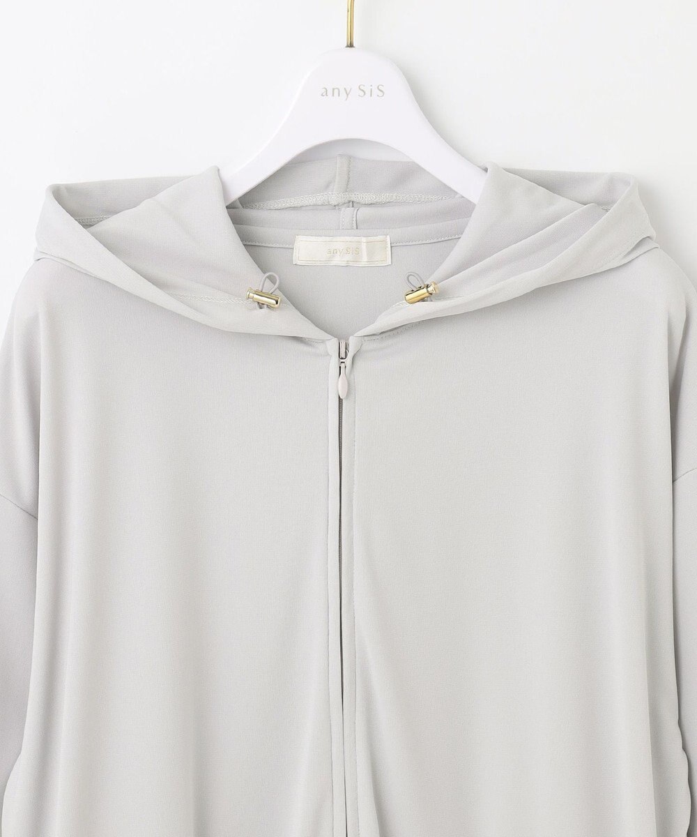ANY SIS 【接触冷感・UVカット】ラッシュガード パーカー 