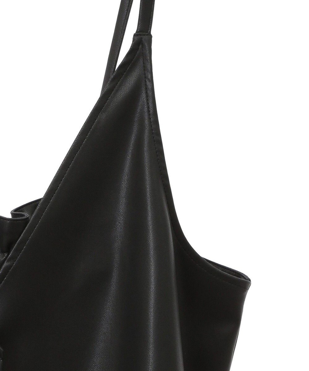 Green Parks フェイクレザーキャミベスト 