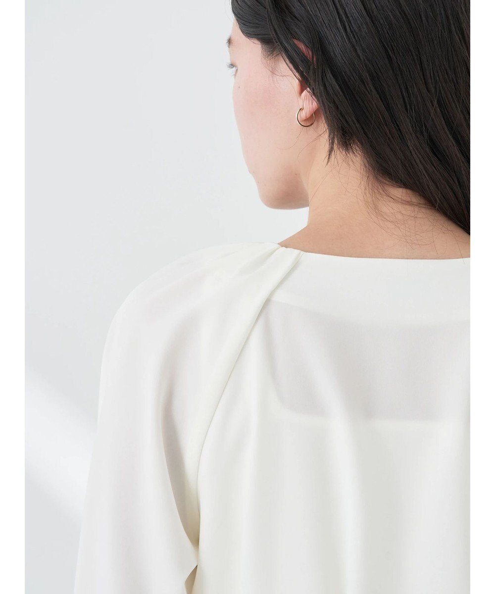 earth music&ecology ペプラムブラウス 