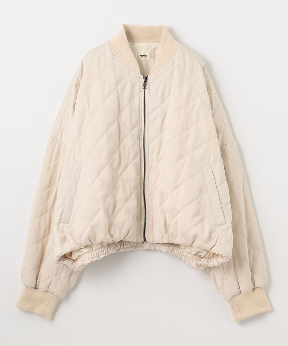 NAVE 【ReNAVE・軽量/手洗い可】ライトキルティングブルゾン 