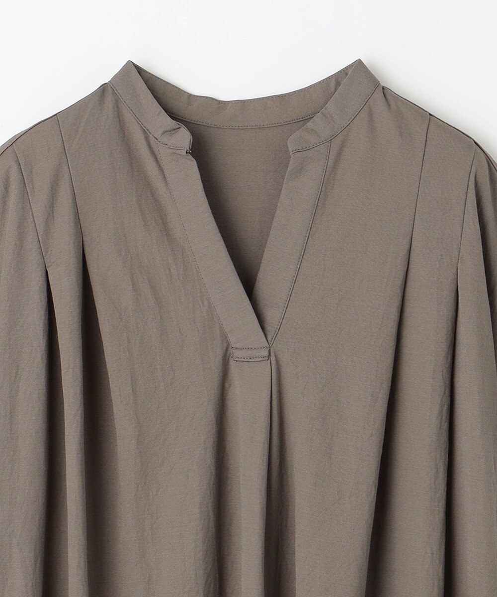 ANY 【洗濯機可能/ストレッチ】ナチュラルワッシャーワンピース 