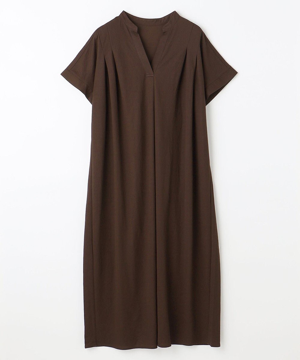 ANY 【洗濯機可能/ストレッチ】ナチュラルワッシャーワンピース 