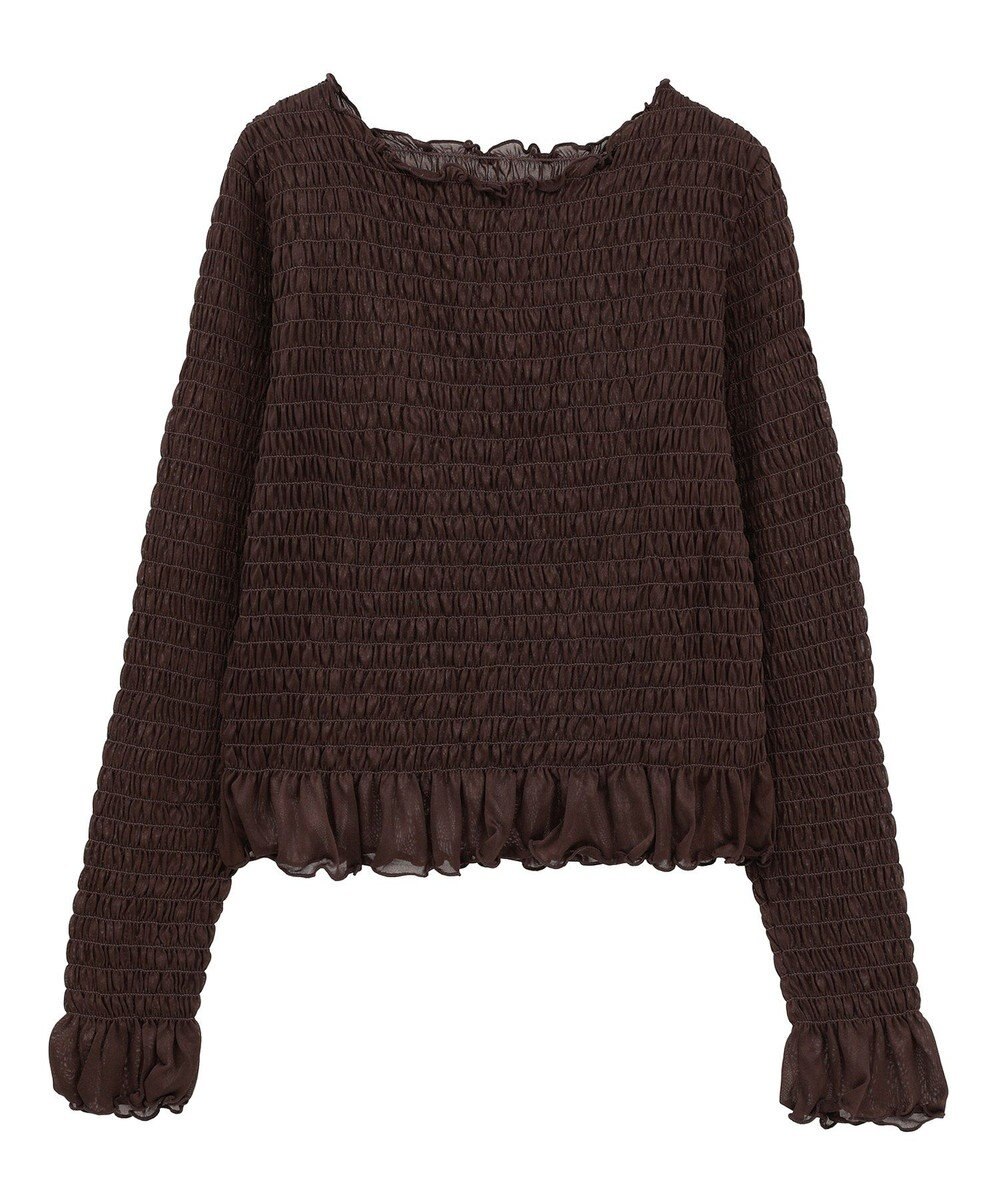 earth music&ecology シャーリングメロープルオーバー 