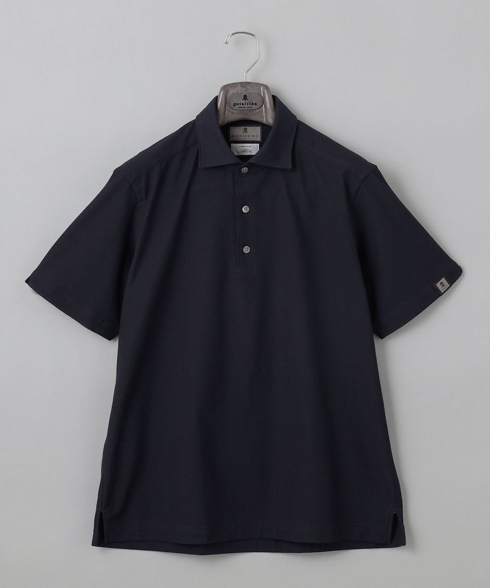 GOTAIRIKU 2年連続売上NO1【仕事で着られる】キレイめ 鹿の子ビズポロシャツ 