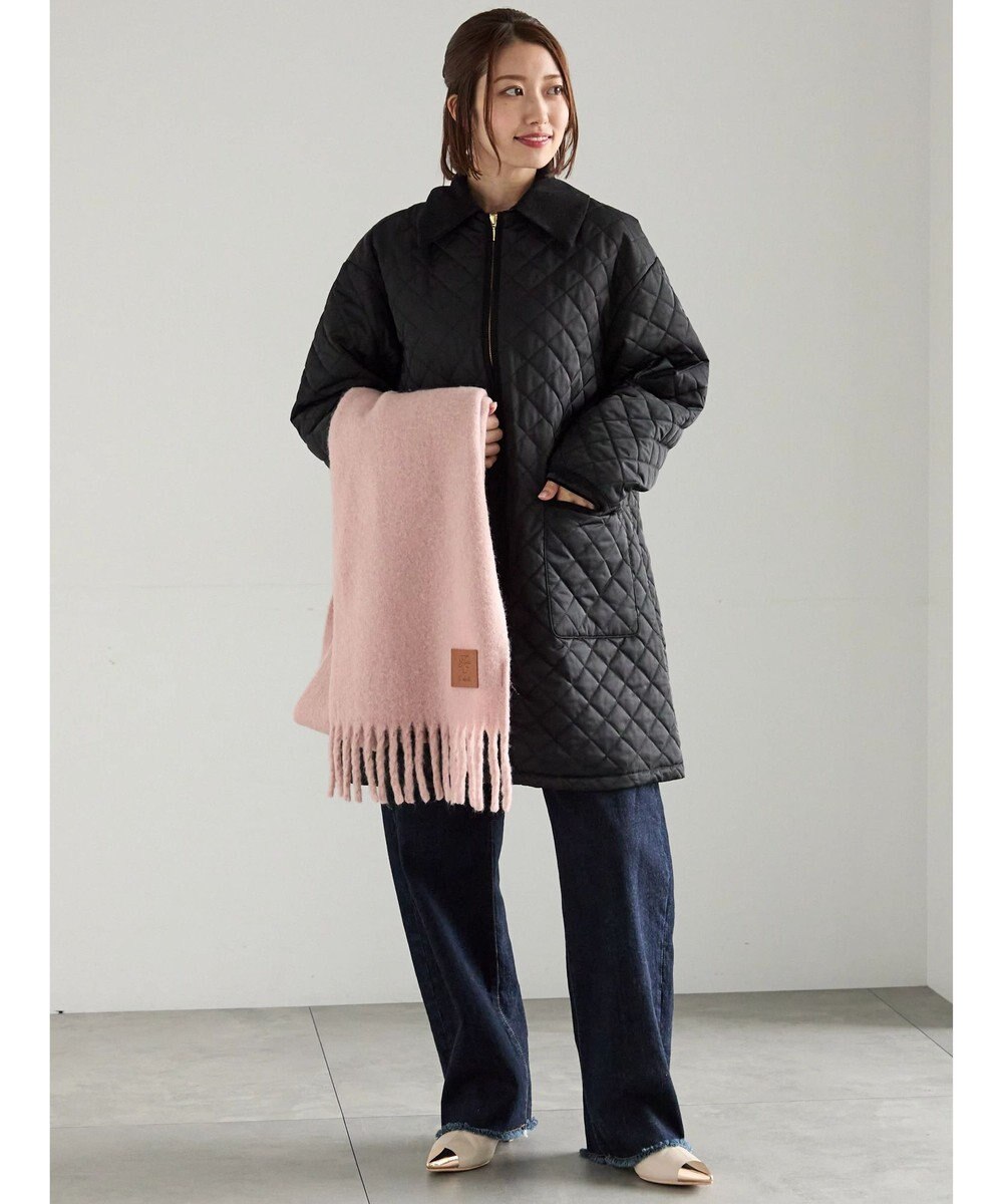 Te chichi キルティングミドルコート 