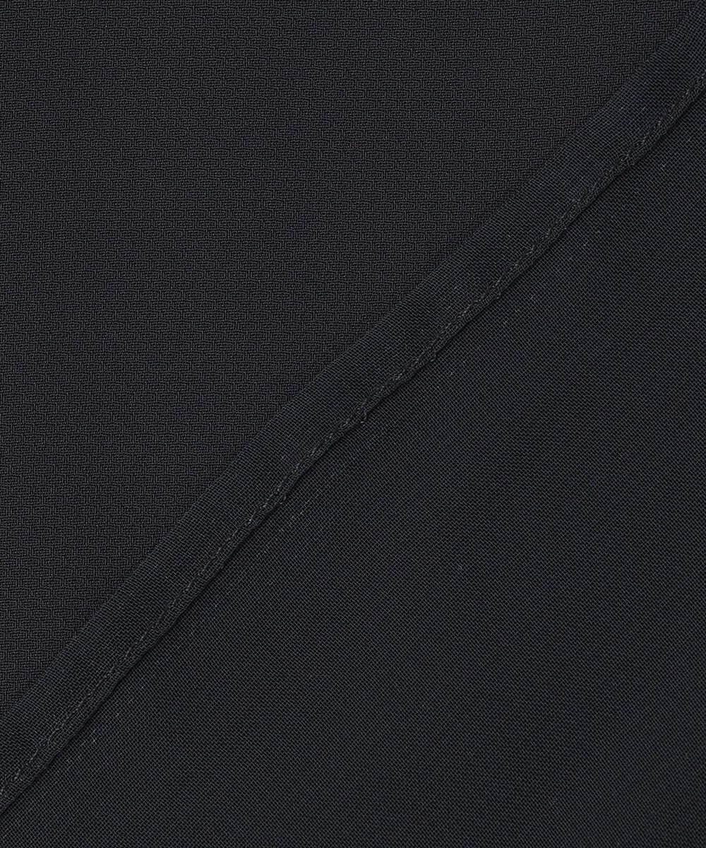 ICB 【UVケア・洗える】BackSatinAmunzen シフォンコンビブラウス 