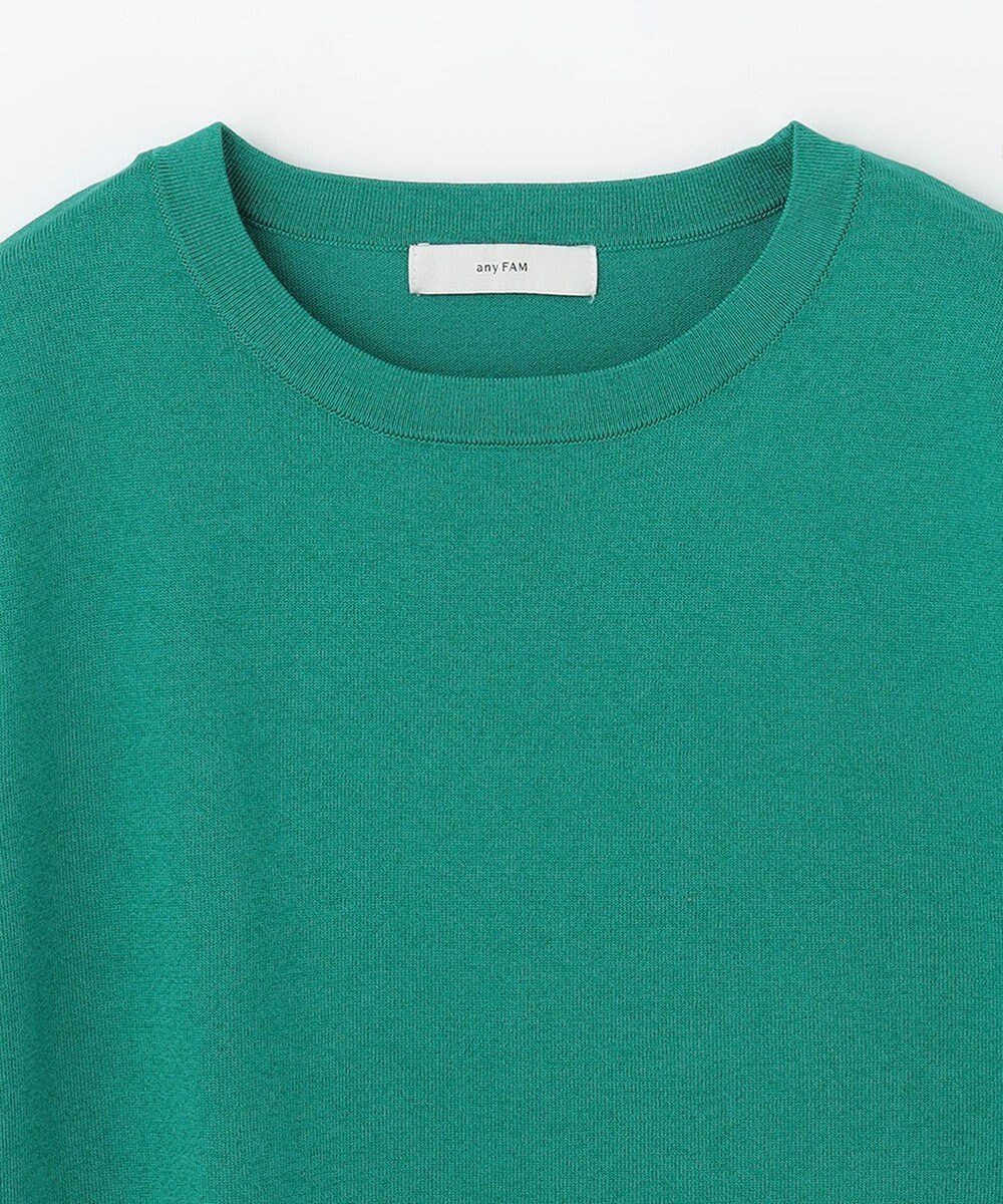 ANY 【洗濯機可】パフスリーブニットプルオーバー 