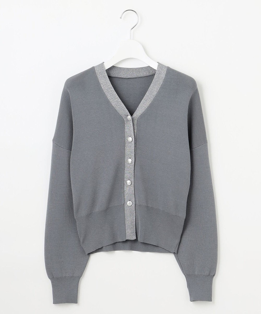 Feroux 【洗える・セットアイテム】ラメライン・ニットセットアップ 