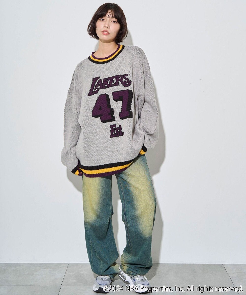 WEGO 【ユニセックス着用ITEM】別注NBAジャガードプルオーバー 