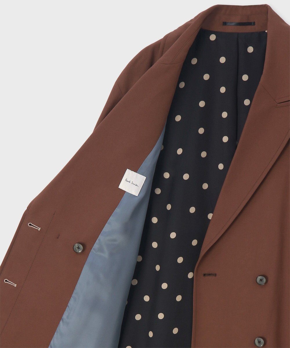 Paul Smith コットンギャバジン ロングコート 