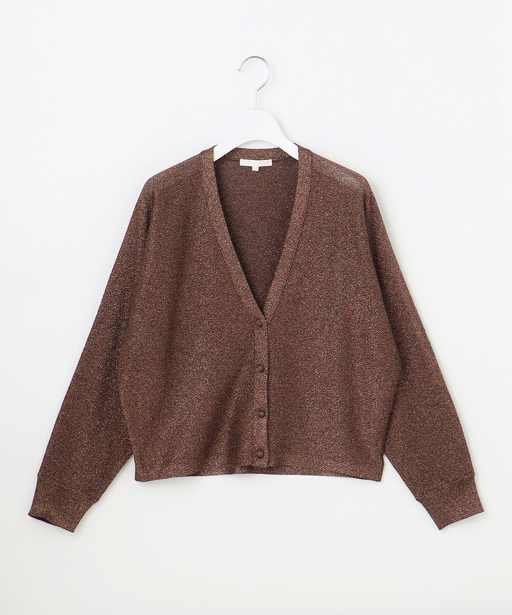 自由区 【カタログ掲載】カラーミックスラメ カーディガン 