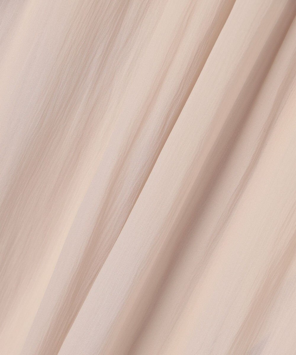 組曲 L 【WEB限定】シアープリーツライクシフォン パンツ 