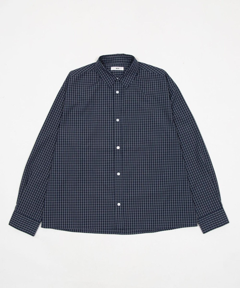 WEGO 【ユニセックス着用ITEM/MLサイズ展開】クロップドブロードシャツ 