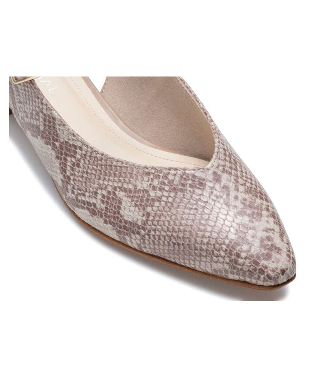 REGAL FOOT COMMUNITY 【リーガルレディース】F29R ストラップバックベルトパンプス フラットシューズ 