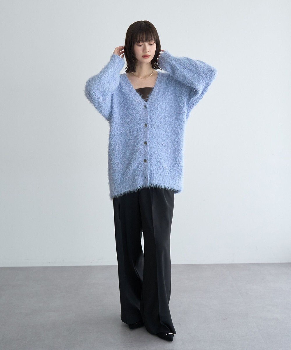 YECCA VECCA 金釦ワイドパンツ 