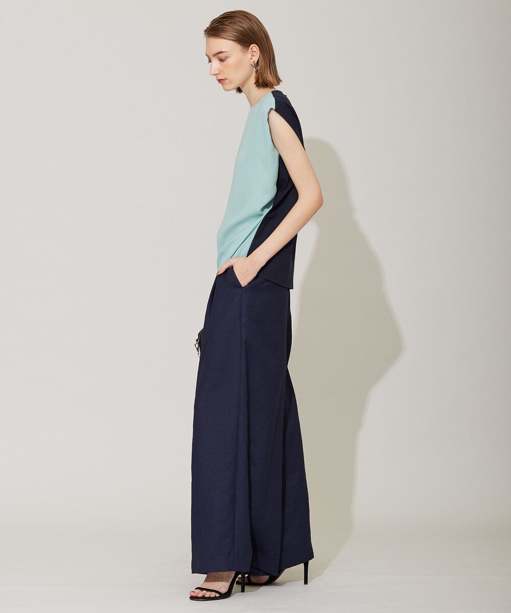 ICB 【WEB限定カラーあり・洗える】 プリントコンビ カットソー 