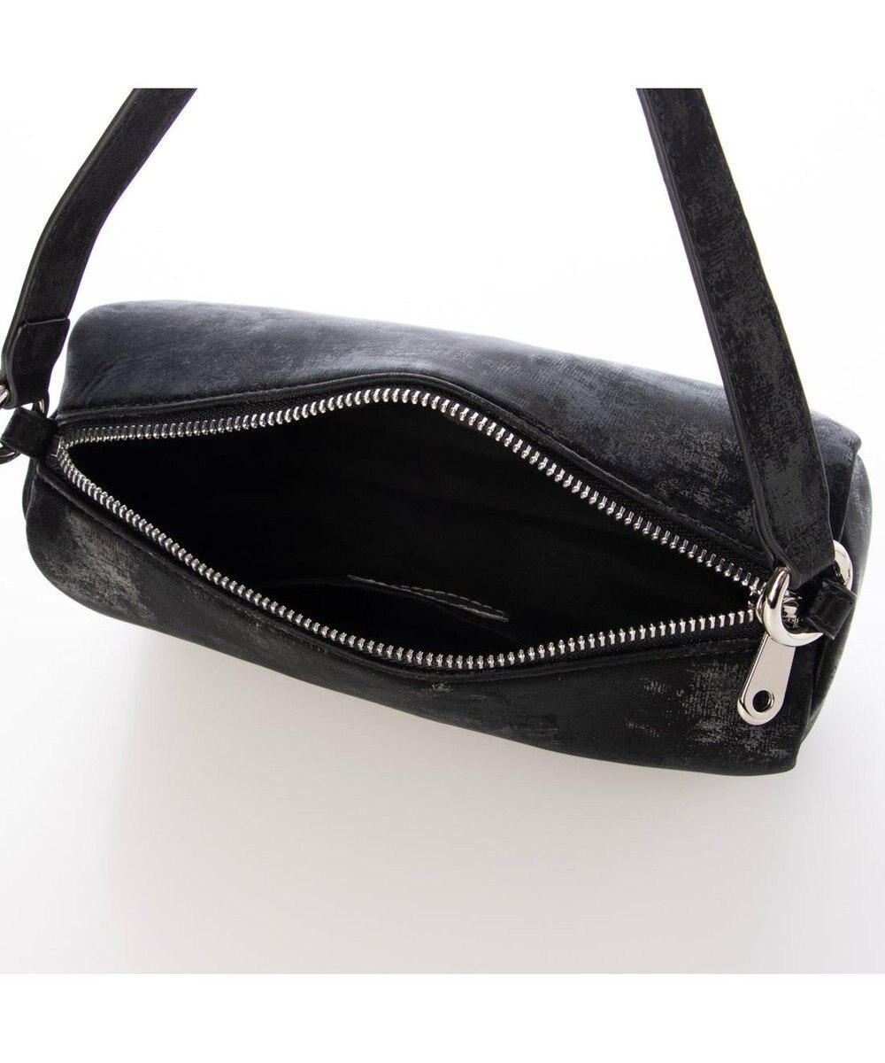 UNBILLION カシュカシュ cachecache / シルクサテン風合皮筒形ショルダー 