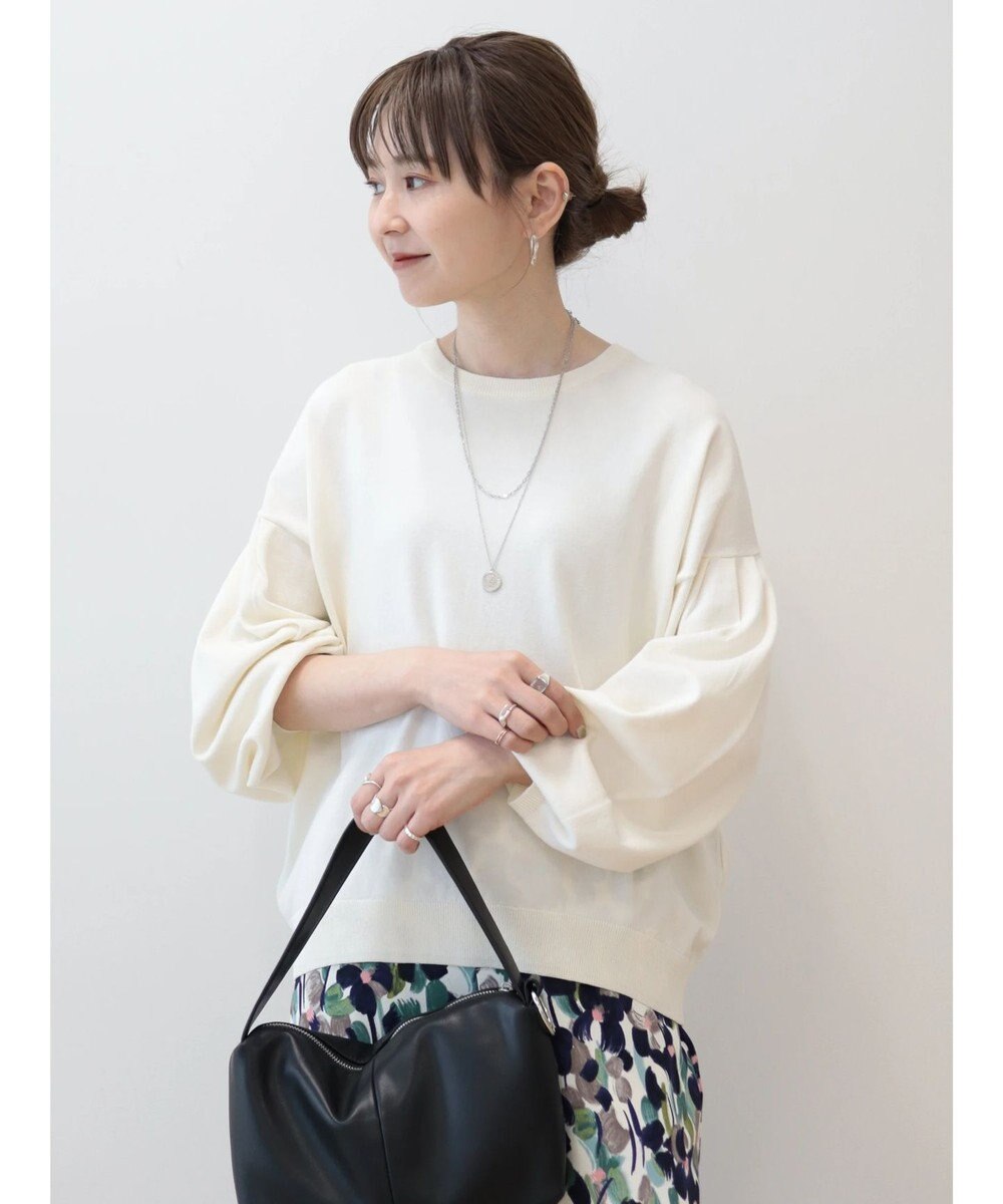 AMERICAN HOLIC 袖ボリュームニットプルオーバー 