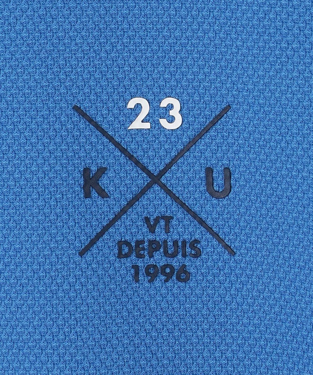 23区GOLF 【MEN】【吸水速乾/UVカット】ハニカムカノコ半袖ポロシャツ 