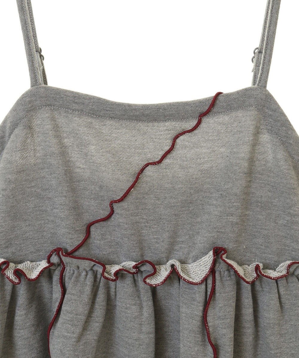 CRAFT STANDARD BOUTIQUE 配色メローキャミトップス 