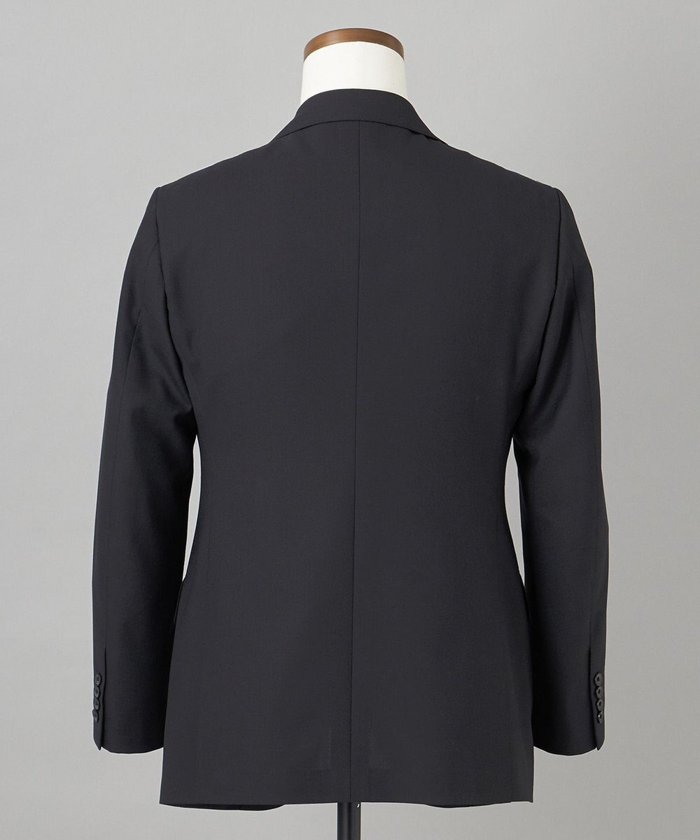 GOTAIRIKU フォーマルシーンにも対応可【ロングシーズン対応】WOOL×POLYESTER ベーシックスーツ（ブラック） 