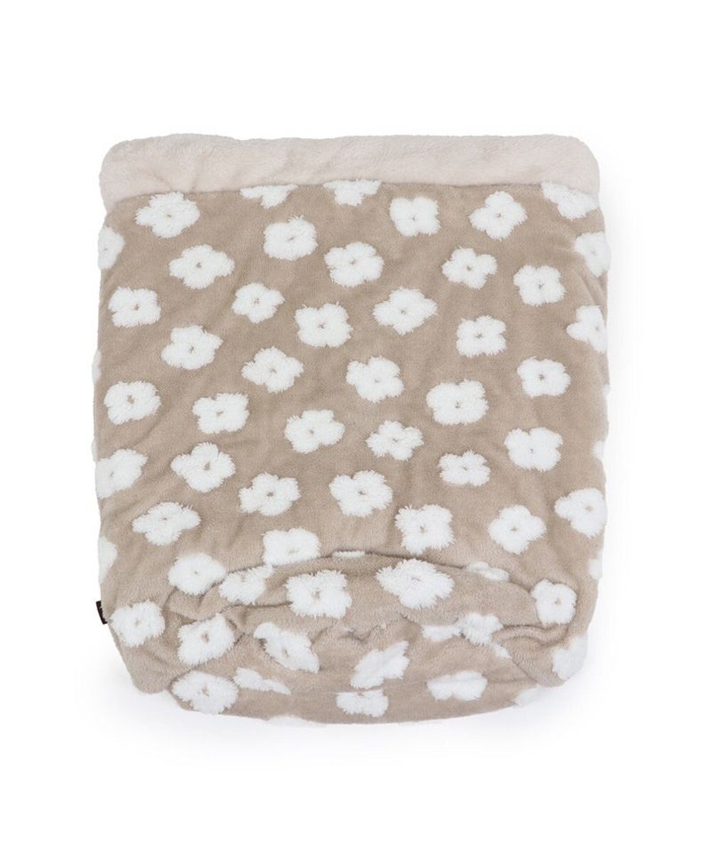 PET PARADISE ペットパラダイス ボア寝袋 筒型《お花柄》 Ｍ 小型犬 