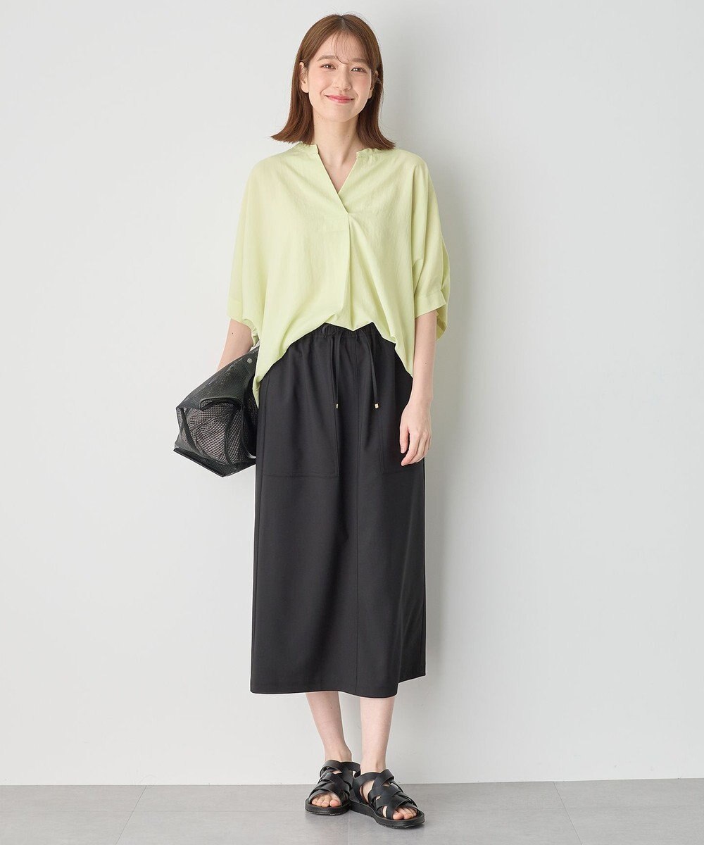 ANY タックスリーブブラウス 