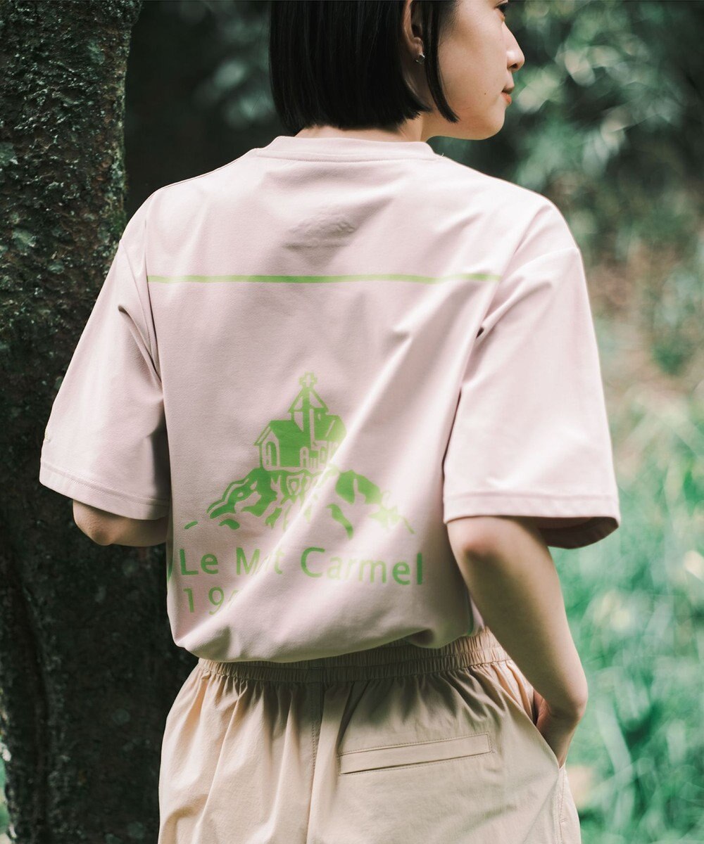 SHARE PARK LADIES 【UVカット・吸水速乾・ストレッチ・軽量 】バックプリントポケットTシャツ（S・Mサイズ） 