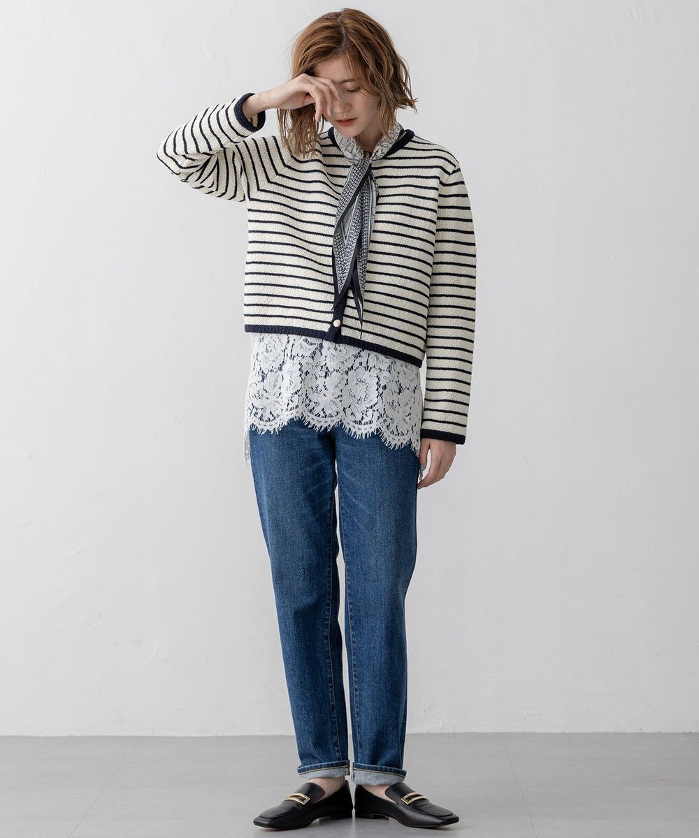 23区 【洗える】23区DENIM ボーイズテーパード パンツ 