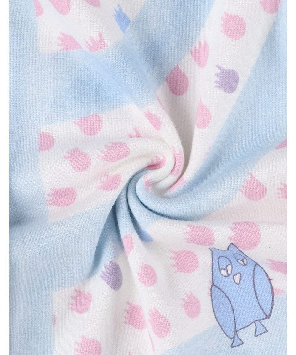 tsumori chisato SLEEP ツモリチサト パジャマ 長袖 長ズボン ルームウェア 綿100%(本体) 肌側起毛 スムース素材 上下セット 前開き tsumori chisato SLEEP UDW443 /ワコール 